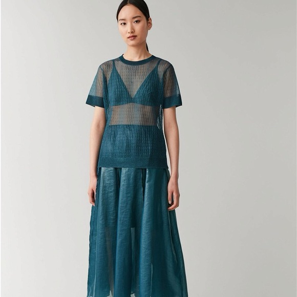 COS Tops - COS Lightweight Sheer Knitted Top